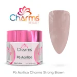Pó acrílico Charms Beauty - Strong Brown - 40g