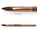 Pincel Acrílico nº10 Rose Jc Beauty Concepts 100% Kolinsky