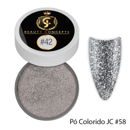 Pó Acrílico Colorido JC Beauty Concepts #58 (15g)