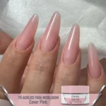 Pó Acrílico Para Modelagem Cover Pink - Forms - Imagem 2