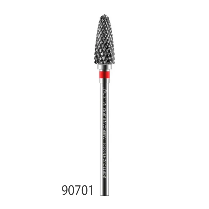 Broca de Desgaste Softtouch American Burrs Nails – Formato Pera Nº 90701 - Imagem 1