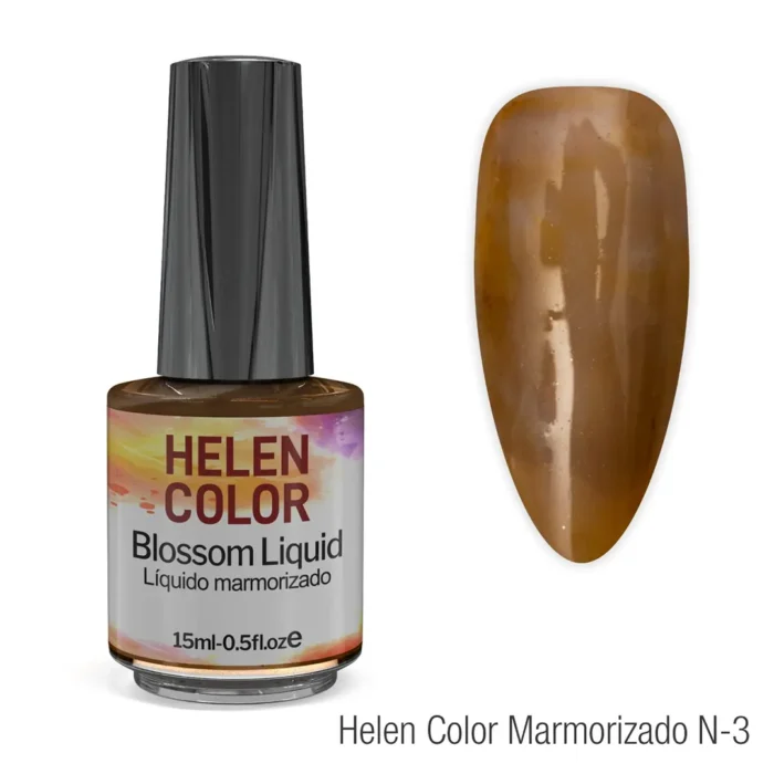 Líquido marmorizado Helen Color 15ml - N-3 - Imagem 1