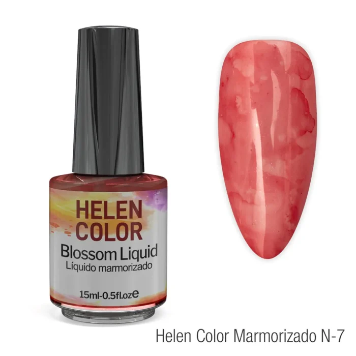 Líquido marmorizado Helen Color 15ml - N-7 - Imagem 1