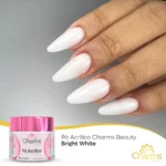 Pó Acrílico Charms Beauty - Bright White - 40g - Imagem 2