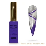 Esmalte em Gel Pincel Fino Helen Color 10ml - 12