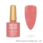 Esmalte em Gel UV / Led Helen Color - 10 ml - 218 Novo