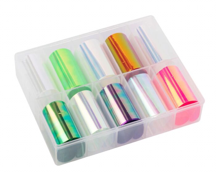Caixa foil colorido neon - Imagem 1