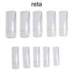 Tips Reta c/500 (transparente)