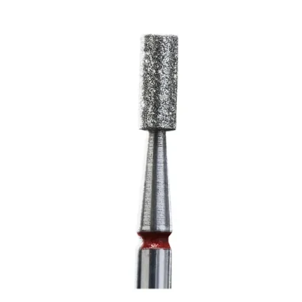 Broca Diamantada Staleks Pro - Cilíndrica Topo Plano - Vermelha - FA20R025-6