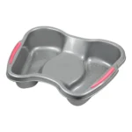 Bacia para Pés - Cinza com Detalhes Vermelhos