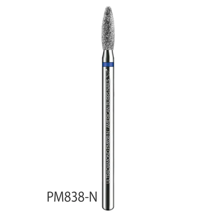 Broca Diamantada Ultradiamond Nº PM838-N – American Burrs Nails - Imagem 1