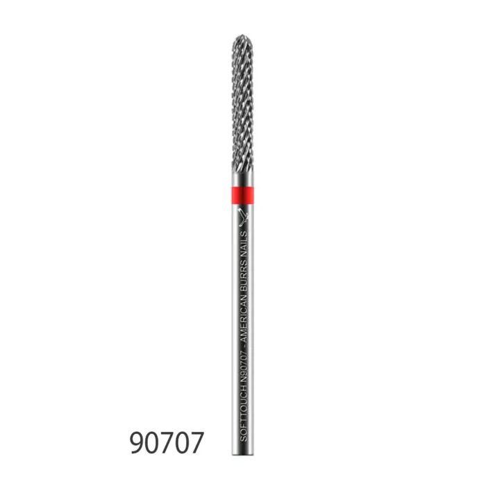 Broca de Desgaste Softtouch American Burrs Nails – Formato Bastão Nº 90707 - Imagem 1