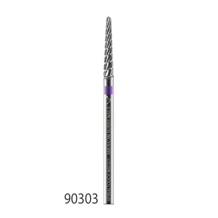 Broca de Desgaste Spiraltouch American Burrs Nails – Formato Agulha Nº 90303 - Imagem 1