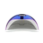 Cabine de unha Sun 5 Cromada 48w Profissional Azul e Rosa - Imagem 3