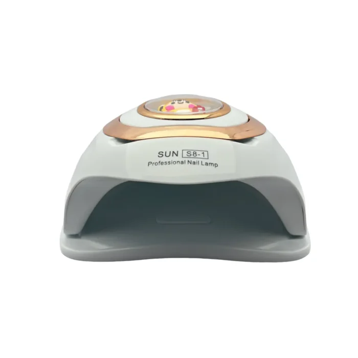 Cabine Estufa SUN S8 PRO LED UV 168W Unha Gel 57 LEDs Bivolt - Branco - Imagem 1