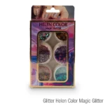 Caixa Glitter Helen Color 6 unidades #17