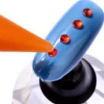 Lápis Pega Strass Com Ponta de Silicone Para Decoração De Unhas - Imagem 2