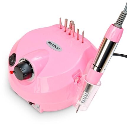 Lixadeira elétrica (porquinho) 30000rpm (cor rosa)