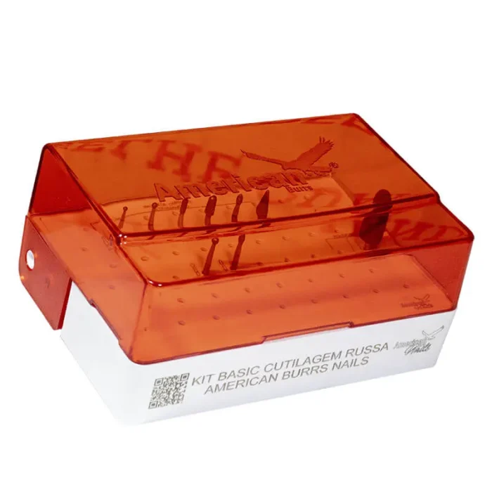 Kit Basic para Técnica de Manicure Russa American Burrs Nails - Imagem 3