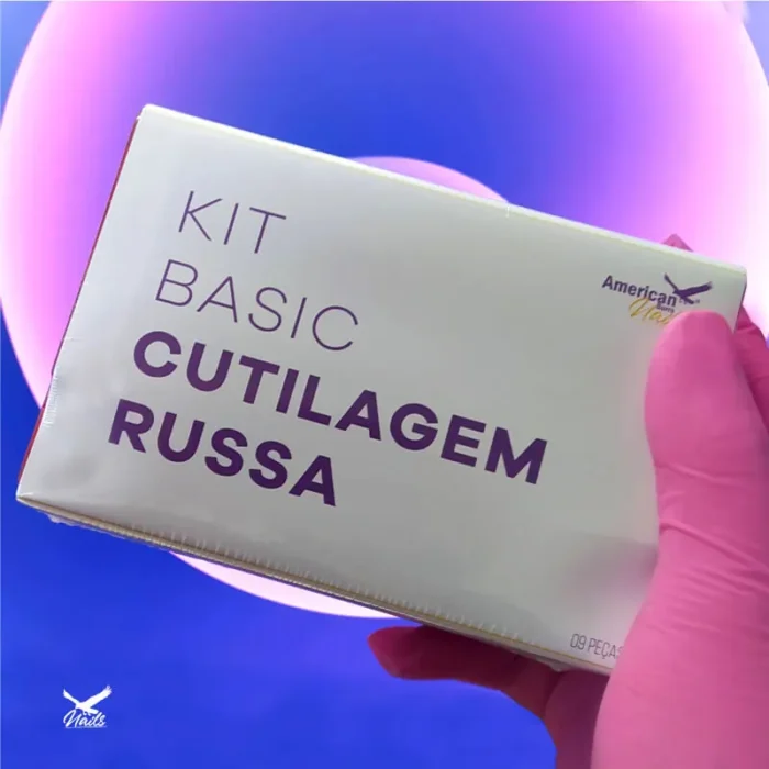 Kit Basic para Técnica de Manicure Russa American Burrs Nails - Imagem 5