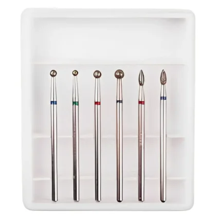 Kit broca cutícula 6 unidades #01