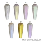 Kit com 12 Cores Pó Asa de Borboleta