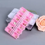 Porta Pedras de Decoração com 12 Espaços.