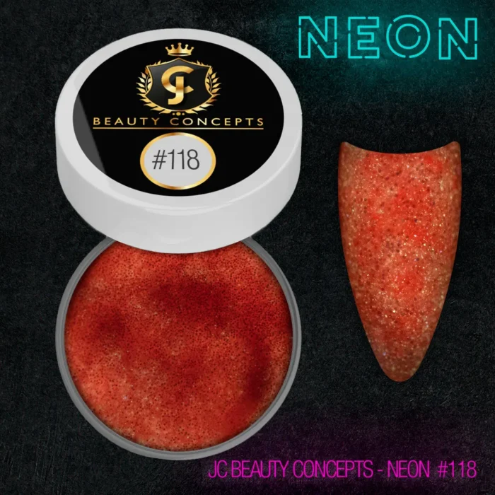 Pó Acrílico Colorido Neon Jc Beauty Concepts #118 (15g) - Imagem 1