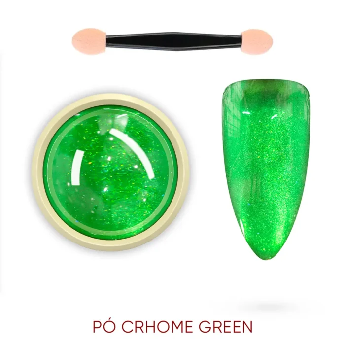 Pó Chrome Helen Color - Green - Imagem 1
