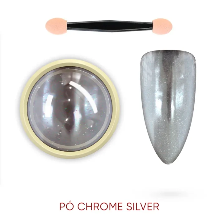 Pó Chrome Helen Color - Silver - Imagem 1
