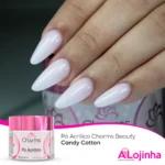 Pó Acrílico Charms Beauty - Candy Cotton - 40g (secagem lenta) - Imagem 2