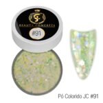 Pó Acrílico Colorido JC Beauty Concepts #91 (15g)