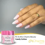 Pó Acrílico Charms Beauty - Candy Cotton - 40g - Imagem 2
