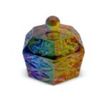 Dappen Com Tampa Hexágono Colorido