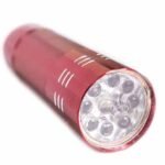 Lanterna Led/UV secagem de unha / Top Coat - vermelho