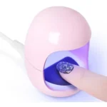 Mini Secador Cabine Unhas Secagem Rápida 30seg Luz Uv Led