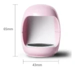 Mini Secador Cabine Unhas Secagem Rápida 30seg Luz Uv Led - Imagem 4