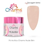 Pó Acrílico Charms Beauty - Nude Skin - 40g (secagem lenta)