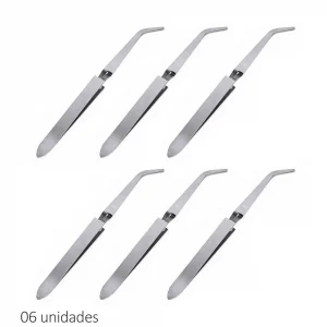 Pinça para Alongamento - Kit 6 unidades