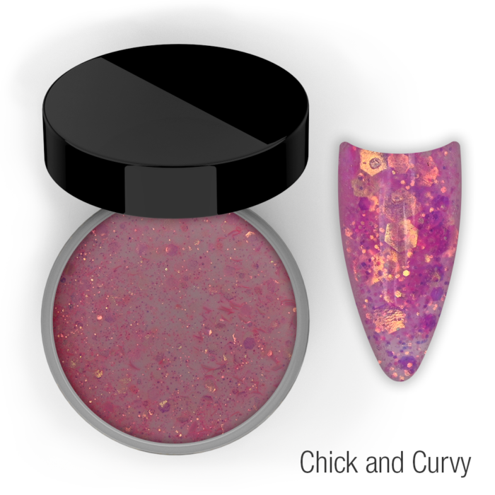 Pó Acrilico Tones Coverland Chick and Curvy 43g - Imagem 1